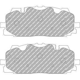 Acquista Kit pastiglie freni da FERODO RACING FCP4967H a buon mercato per soli 352,70 €