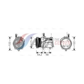 Acquista Compressore aria condizionata da AVA COOLING SYSTEMS ALK019 a buon mercato per soli 1022,79 €