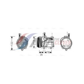 Acquista Compressore aria condizionata da AVA COOLING SYSTEMS ALK071 a buon mercato per soli 241,05 €
