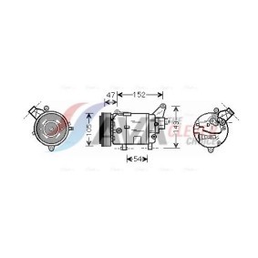 Acquista Compressore aria condizionata da AVA COOLING SYSTEMS ALK090 a buon mercato per soli 458,35 €