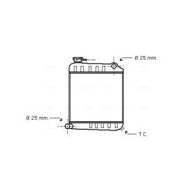 Achetez des Radiateur du moteur AVA COOLING SYSTEMS AU2013 à prix pour 360,73 €