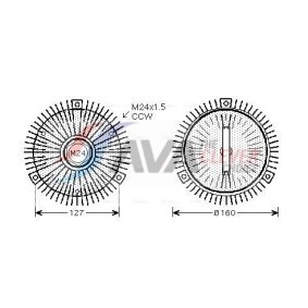 Achetez des Radiateur du moteur AVA COOLING SYSTEMS AU2020 à prix pour 293,56 €