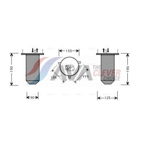 Acquista Radiatore motore da AVA COOLING SYSTEMS AU2041 a buon mercato per soli 106,42 €
