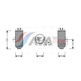 Achetez des Radiateur du moteur AVA COOLING SYSTEMS AU2044 à prix pour 189,90 €