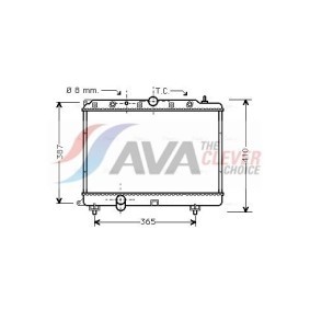 Achetez des Radiateur du moteur AVA COOLING SYSTEMS AU2154 à prix pour 193,43 €