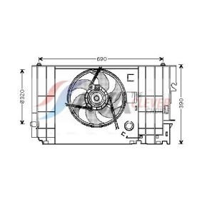 Osta AVA COOLING SYSTEMS Lämmityslaitteen kenno netistä 200 Sedan (XH)-mallille edulliseen hintaan