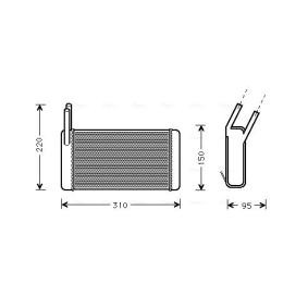 Osta Lämmityslaitteen kenno AVA COOLING SYSTEMS:llä AU6131 edullisesti hintaan 103,19 €