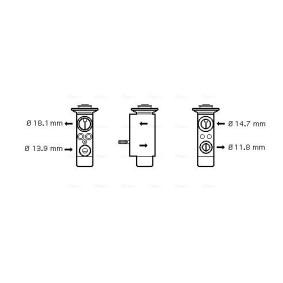 Expansionsventil, Klimaanlage BW1085 von AVA COOLING SYSTEMS günstig für 47,35 € online kaufen