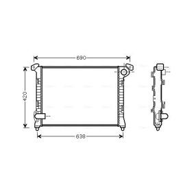 Kühler, Motorkühlung für MINI von AVA COOLING SYSTEMS