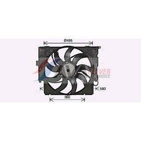 Køb Varmeelement, kabinevarme af AVA COOLING SYSTEMS BW6352 til den lave pris 3951,32 DKK