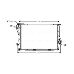 Acquista Radiatore motore da AVA COOLING SYSTEMS BWA2233 a buon mercato per soli 160,83 €