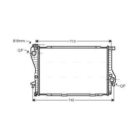 Acquista Radiatore motore da AVA COOLING SYSTEMS BWA2235 a buon mercato per soli 257,31 €
