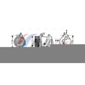 Achetez des Radiateur du moteur AVA COOLING SYSTEMS CN2037 à prix pour 127,21 €