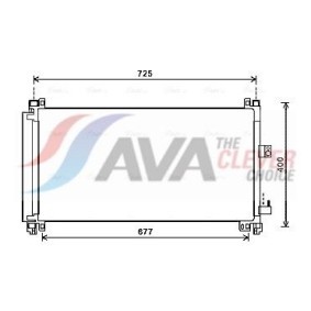 Achetez des Radiateur du moteur AVA COOLING SYSTEMS CN2063 à prix pour 106,52 €
