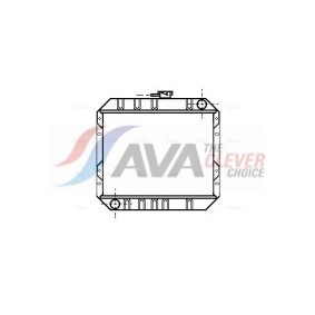 Achetez des Radiateur du moteur AVA COOLING SYSTEMS CN2071 à prix pour 110,89 €