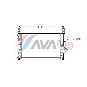 Achetez des Radiateur du moteur AVA COOLING SYSTEMS CN2089 à prix pour 90,65 €