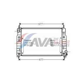 Achetez des Radiateur du moteur AVA COOLING SYSTEMS CN2109 à prix pour 98,97 €