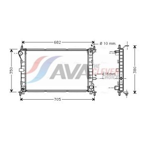 Achetez des Radiateur du moteur AVA COOLING SYSTEMS CN2115 à prix pour 57,66 €