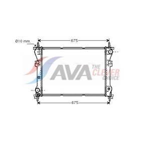 Achetez des Radiateur du moteur AVA COOLING SYSTEMS CN2118 à prix pour 52,49 €
