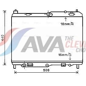 Achetez des Radiateur du moteur AVA COOLING SYSTEMS CN2140 à prix pour 80,09 €