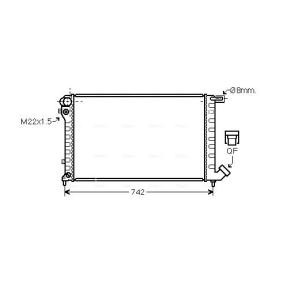 Acquista Radiatore motore da AVA COOLING SYSTEMS CN2145 a buon mercato per soli 73,02 €