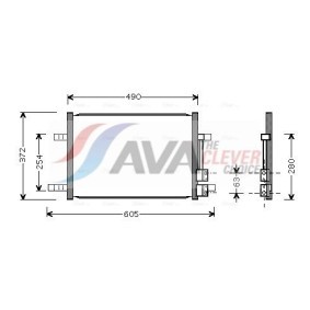 Köp Intercooler av AVA COOLING SYSTEMS CN4130 till det låga priset 1990,33 kr