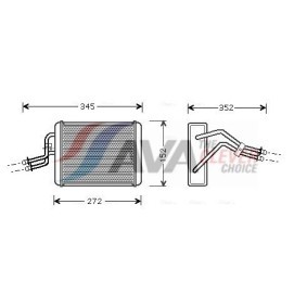 Köp Kondensor, klimatanläggning av AVA COOLING SYSTEMS CN5246 till det låga priset 1504,73 kr