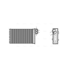 CITROËN Wärmetauscher, Innenraumheizung von AVA COOLING SYSTEMS
