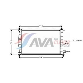 Kühlerlüfter CN7544 von AVA COOLING SYSTEMS günstig für 137,78 € online kaufen