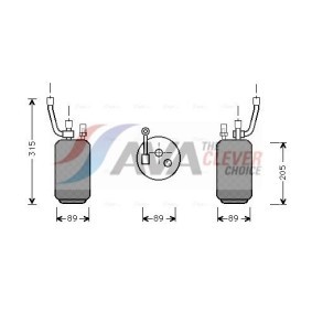 Achetez des Radiateur du moteur AVA COOLING SYSTEMS CNA2190 à prix pour 69,52 €