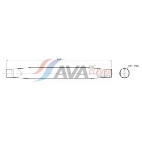 CITROËN Klimakondensator von AVA COOLING SYSTEMS