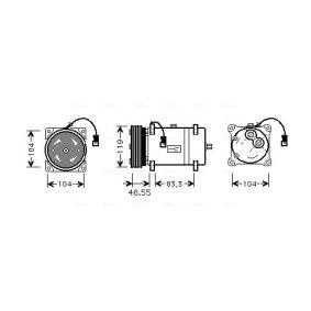 Acquista Compressore aria condizionata da AVA COOLING SYSTEMS CNAK161 a buon mercato per soli 410,47 €
