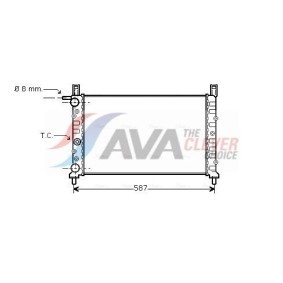 Verdampfer, Klimaanlage von AVA COOLING SYSTEMS CNV016
