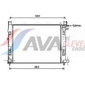 Achetez des Radiateur du moteur AVA COOLING SYSTEMS CR2055 à prix pour 116,02 €