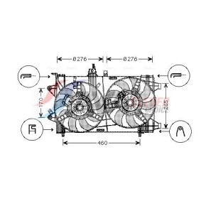 Köp Kondensor, klimatanläggning av AVA COOLING SYSTEMS CR5014 till det låga priset 1740,94 kr