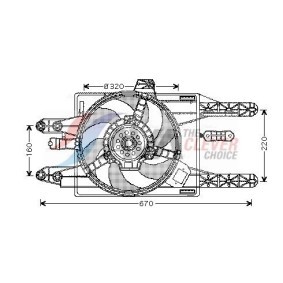 Köp Kondensor, klimatanläggning av AVA COOLING SYSTEMS CR5018 till det låga priset 1367,87 kr