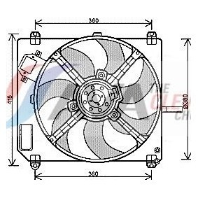 Köp Kondensor, klimatanläggning av AVA COOLING SYSTEMS CR5020 till det låga priset 1344,26 kr