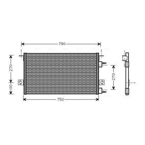 Köp Kondensor, klimatanläggning av AVA COOLING SYSTEMS CR5037 till det låga priset 1336,17 kr