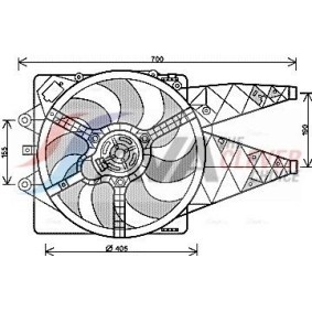 Köp Kondensor, klimatanläggning av AVA COOLING SYSTEMS CR5051 till det låga priset 1273,45 kr