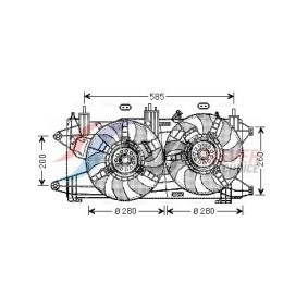 Köp Kondensor, klimatanläggning av AVA COOLING SYSTEMS CR5075 till det låga priset 1486,40 kr