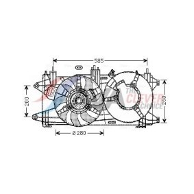 Köp Kondensor, klimatanläggning av AVA COOLING SYSTEMS CR5079 till det låga priset 1627,47 kr
