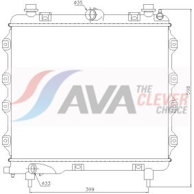 Osta Jäähdyttimen tuuletin AVA COOLING SYSTEMS:llä CR7502 edullisesti hintaan 174,03 €
