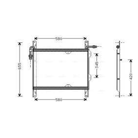Klimakondensator von AVA COOLING SYSTEMS DF5022