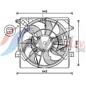 Kjøp Radiator, motorkjøling av AVA COOLING SYSTEMS DN2181 til den lave prisen 1309,56 NOK