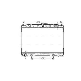 Kjøp Radiator, motorkjøling av AVA COOLING SYSTEMS DN2241 til den lave prisen 2803,06 NOK