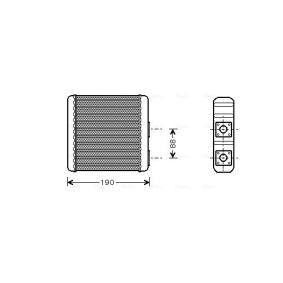 Køb Varmeelement, kabinevarme af AVA COOLING SYSTEMS DN6133 til den lave pris 644,12 DKK