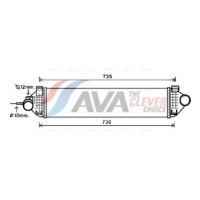 Kühler, Motorkühlung für DAIHATSU von AVA COOLING SYSTEMS