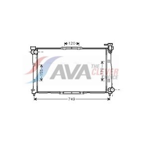 Acquista Radiatore motore da AVA COOLING SYSTEMS DU2008 a buon mercato per soli 91,42 €