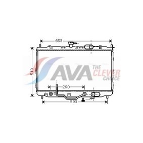 Acquista Radiatore motore da AVA COOLING SYSTEMS DU2020 a buon mercato per soli 107,25 €