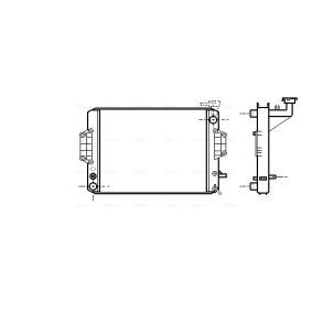 Acquista Radiatore motore da AVA COOLING SYSTEMS DU2022 a buon mercato per soli 390,28 €